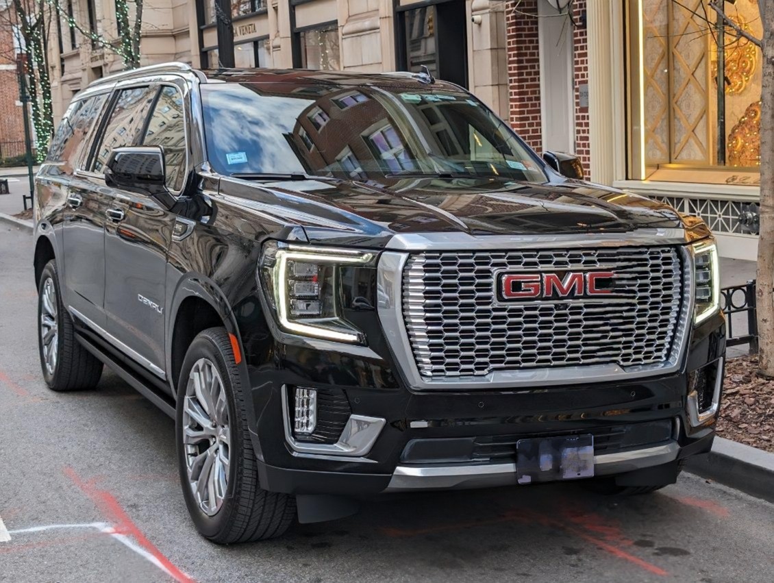 GMC Yukon Denali XL ニューヨーク法人VIP・IRロードショー送迎車両 外観